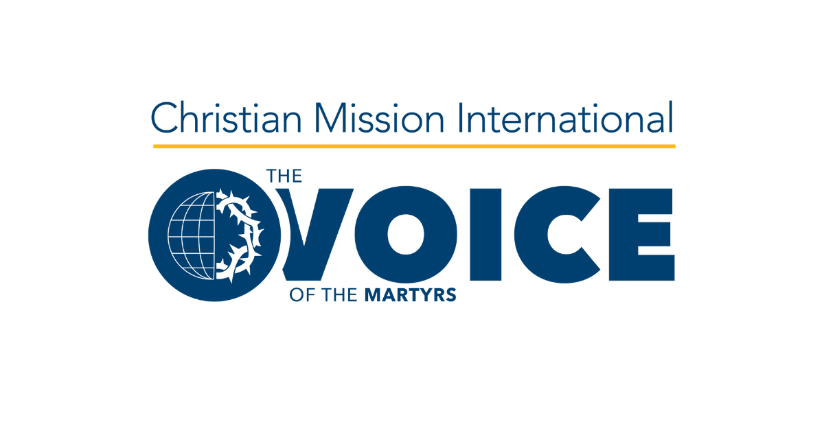 Voice of the Martyrs New Logo English